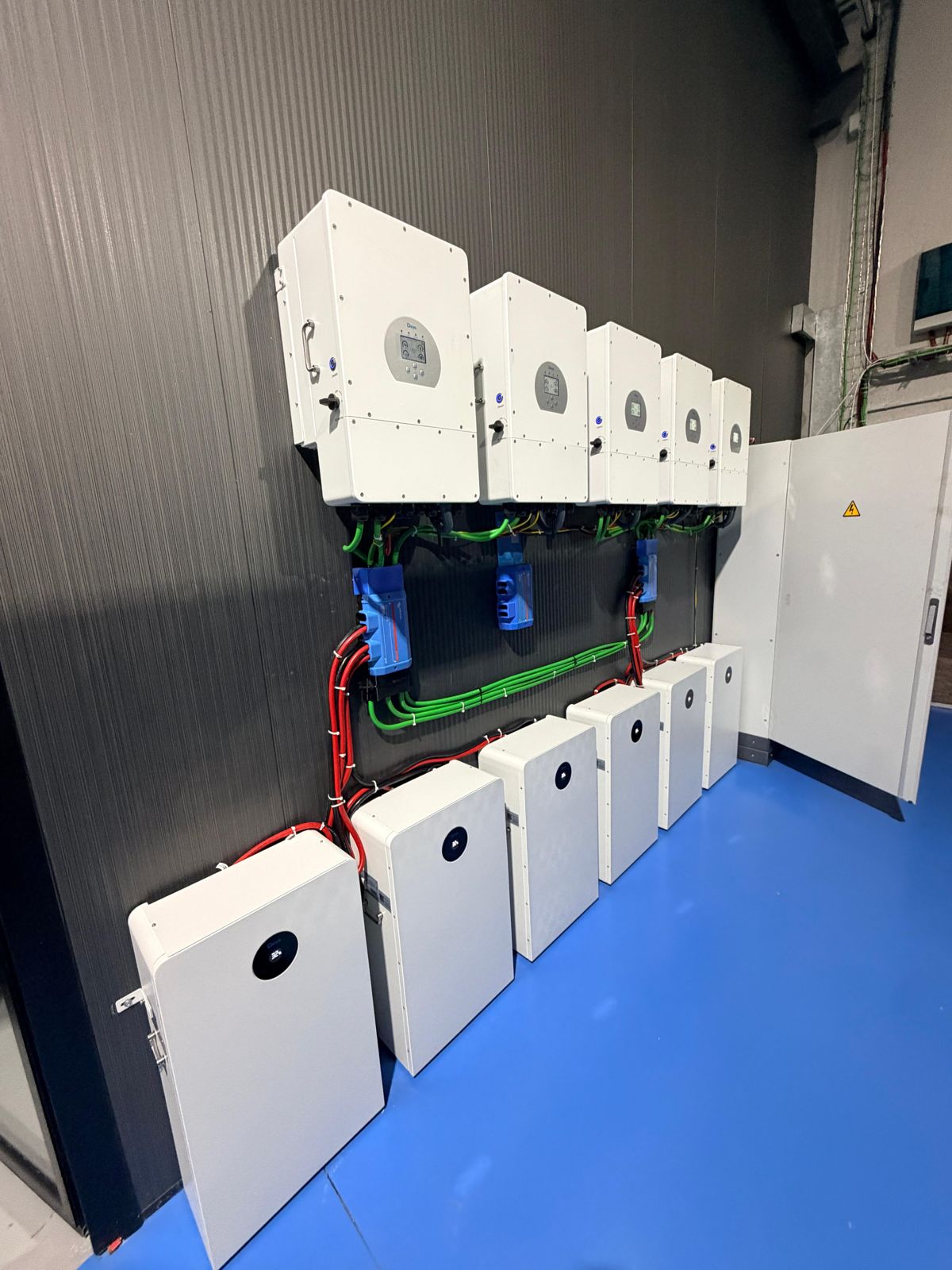 Backup solar batteries to keep electricity supply during blackouts