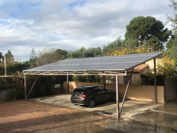 Pérgola Fotovoltaica - Instalación por A Todo Sol